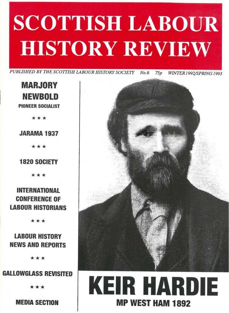 Scottish Labour History Review No 6 Scottish Labour History Society